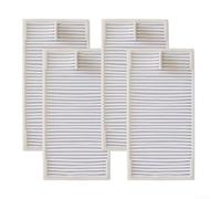 4-For Pack Filter Replacement for Eureka NERE10s E10S E10SW, For Midea M9, For Obode A8 Vacuums, High-Efficiency Particulate Capture for Dander, For Easy to Clean and Maintain, White