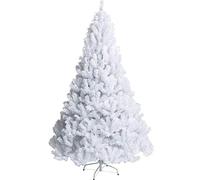 4 ft artificial christmas tree pine tree hinged classic with solid metal legs perfect for indoor outdoor holiday decoration-white 4ft the new