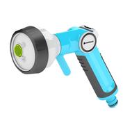 4-functional Garden Hand Sprinkler Gun with Graduated Water Flow Regulation
