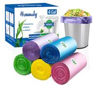 4 Gallon Small Garbage Bags,Extra Strong Trash Bag Bin Liners for Home Office Kitchen (RA)