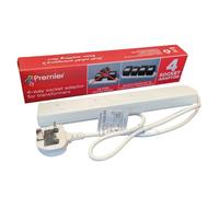 4 Gang Transformer Extension Lead - Premier Christmas Lights AC122722