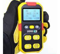4 Gas Meters for Confined Spaces | Calibration Certificate EU | O2, CO, H2S, LEL