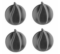 4 Genuine Belling Stoves Black Oven Cooker Hobs and Grill Control Knob 082614179