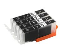 4 Go Inks Black Ink Cartridges to replace Canon CLI-551Bk Compatible / non-OEM for PIXMA Printers, High Capacity