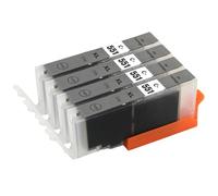 4 Go Inks Grey Ink Cartridges to replace Canon CLI-551GY Compatible / non-OEM for PIXMA Printers, High Capacity