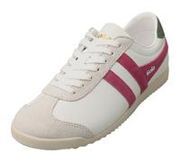 (4) Gola Bullet Pure Womens Fashion Trainers in White Fuchsia