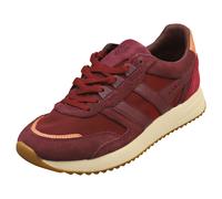 'Chicago' Nylon Lace-Up Trainers Gola Classics Dark Red 4