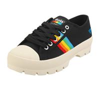 (4) Gola Coaster Peak Rainbow Womens Fashion Trainers