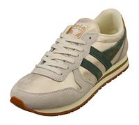 (4) Gola Daytona Blaze Womens Fashion Trainers in Gold Green