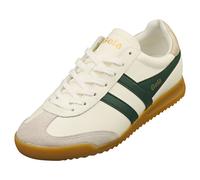 Gola Torpedo Womens Casual Trainers in Off White Green - 4 UK