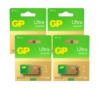 9V Battery GP Alkaline Ultra 9V Pack of 1