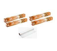 4 Greaseproof Parchment Oven Baking Paper Premium Food Wrap 37cm x 8M
