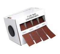 4 Grits Sandpaper Roll Aluminum Oxide Sanding Belt 150 240 320 400 Grit Polishing Belt Sanding Paper Easy to Use Long Abrasive Sand Paper Rolls