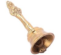 4 Hand Held Service Bell - Polished Brass by RedSkyTrader