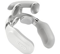 4-Head Heated Neck Massager - Electric Cervical Spine Massager with Heat & 3 Modes for Neck and Shoulder Pain Relief - Portable Reachargeable Design
