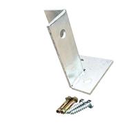 4" Height Stainless Steel Post Anchor Bracket - Adjustable Base for Pergola, Patio, and Deck Support(10PCS)