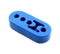 4 Hole 12mm Diameter Rubber Mount Bracket Hanger for Auto Muffler Exhaust Tail Pipe Car Accessory Rubber Exhaust Tail Pipe Mount Holder Bracket Hanger Insulator
