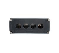 4 Hole Cassette Enclosure 22mm Grey IP65 XALD04 Harmony
