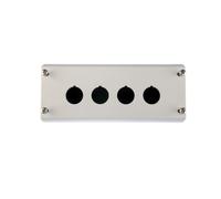 4 Hole Cassette Enclosure 22mm Grey IP67 M22-I4 RMQ 216539