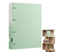 4 Hole Paper Binder - Portable A4 Letter Size File Folder, Perforated Organizer | Convenient Folder for Studio, Business, Home, Adults, School, Meeting, Teacher, Students, Travel