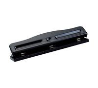 4 Hole Puncher 7mm Diameter Adjustable Spacing Metal Hole Punch Manual Pocket A4 Paper Punching Tool for Home School Office Supplies