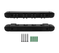 4 Holes Wall Mounted Hardwood Billiard Cue Rack Pool Cue Rack 6 Clips Billiard Holder Bracket Accessories