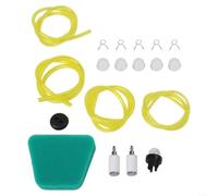 4 Hose Petrol Kit with For Primer Bulbs & Clamps Essential Set for Fuel System Maintenance