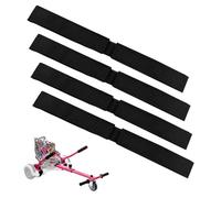 4 Hoverboard Kart Straps with Heavy Duty Buckle Adjustable Go Kart Seat | For Hoverboard Go Karts And Stable Riding, Ideal For Children,Teens, And Adults,Lightweight With Quick-Release Metal Buckles.