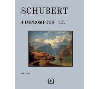 4 Impromptus Op. 90 D.899: For Piano