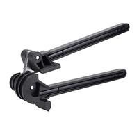 4-in-1 180 Degree Tubing Bender, Heavy Duty Manual Pipe Bender Tool for 3/16", 1/4", 5/16", 3/8" Copper, Aluminum, Brass and Steel Pipes for HVAC and Plumbing Auto Repair