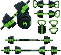 4 in 1 Adjustable Dumbbell Set, 44lbs/66lbs/88lbs Free Weights Dumbbells Set