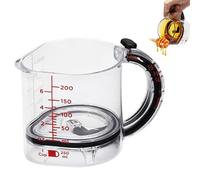 4 in 1 Adjustable Measuring Cup, 2026 New Multi-Compartment Measuring Cup with Scraper-Seal Base, Metric Imperial Graduations, for Cooking and Baking & Ingredients