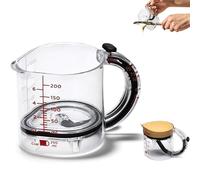 4-in-1 Adjustable Measuring Cup, Multi-Functional Measuring Cups with Scraper-Style Seal Base, Adjustable Measuring Cup, Multi Measurings Cube Cups for Cooking and Baking (1pcs)