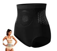 4-in-1 Advanced 3D Firming Body Shaper Shorts for Women, Thermal Sweat-Enhancing High Waisted Tummy Control Panties, Seamless Butt Lifting Shapewear Yoga Knickers Everyday Wear