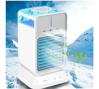 4 In 1 Air-Conditioner, 3 Wind Speeds,3 Spray Modes Portable Air Cooling Fan 2/4 H Timer,120° Oscillating Portable Room Cooler for Home Travel Office