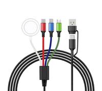 4-In-1 Braided Wire Suitable For Wireless Magnetization And Data Cable Of Watch1-9 Generation Watches