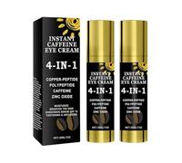 4-in-1 Caffeine Eye Cream, Caffeine Eye Serum, Dark Circles Removal, Eye Cream Against Dark Circles and Puffiness, Anti-Ageing, Reduces Eye Bags, Wrinkles and Fine Lines (2)