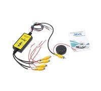 4 In 1 Car Reversing Camera Adapter With Night Visibility Suitable For Blind Spots Elimination & Safe Parking Assistance Commercial Driver Tool