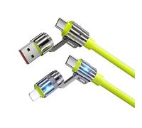 4-in-1 Charging Cable - 240W Overload Prevention Fast Charger Cord For Laptop, Phone, Smartphone & Tablet | -Device Charging Cable For Business Trips, Travel & Home Use