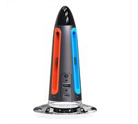 4 in 1 Charging Cradle for Switch 2 Left and Right Handles Portable Round Charger with RGB Light