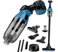 4-in-1 Cordless Handheld Vacuum Cleaner, 10000PA Multifunctional Handheld Electric Power Vacuum Cleaner for Makita 18V Battery, Stick Vacuum Cleaners for Home, Car, Pet Hair, Furniture Cleaning