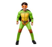 4 in 1 Costume Set TMNT Green 9-10 Years