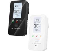 4-in-1 Detector with HD Screen, 2026 New Carbon Detector, Protect Your Home with Haven, Multi Co Detector, Plug in 4-in-1Detector with Large HD Screen for Home, Apartment, Hotel, Camping RV (White)