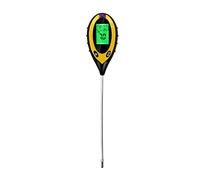 4-in-1 Digital Soil Analyzer Multifunctional Tester for Sunlight Intensity PH Value Temperature Professional Tool Field Garden Greenhouse Planting Cultivating