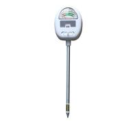 4-in-1 Digital Soil Tester for Precise Garden and Farm Analysis with Removable Spectral Probe (White, 26cm)