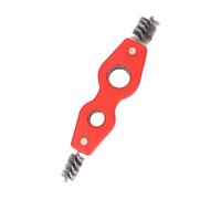 4 in 1 Double Headed Car Battery Terminals Brush Metal Tube Pipe Polishing Inside Outside Reamer Cleaner Chamfering Tool Vehicle Terminal Cleaner