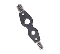 4 in 1 Double Headed Car Battery Terminals Brush Metal Tube Pipe Polishing Inside Outside Reamer Cleaner Chamfering Tool Vehicle Terminal Cleaner