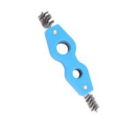 4 in 1 Double Headed Car Battery Terminals Brush Metal Tube Pipe Polishing Inside Outside Reamer Cleaner Chamfering Tool Vehicle Terminal Cleaner