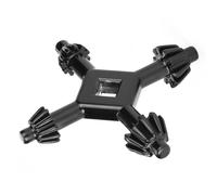 4 in 1 Drills Chuck Key, Electric Drill Chucks 4 Way Multifunctional Steel Fit Handheld Universal Chuck Key Power Drilling Tool for for Tightening and loosening Chuck