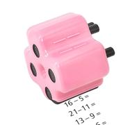 4-in-1 Educational Math Role | Calculation Toy Addition Subtraction Multiply Division | Children's Learning Stamp | Educational Tool Kindergarten Home Girls Boys